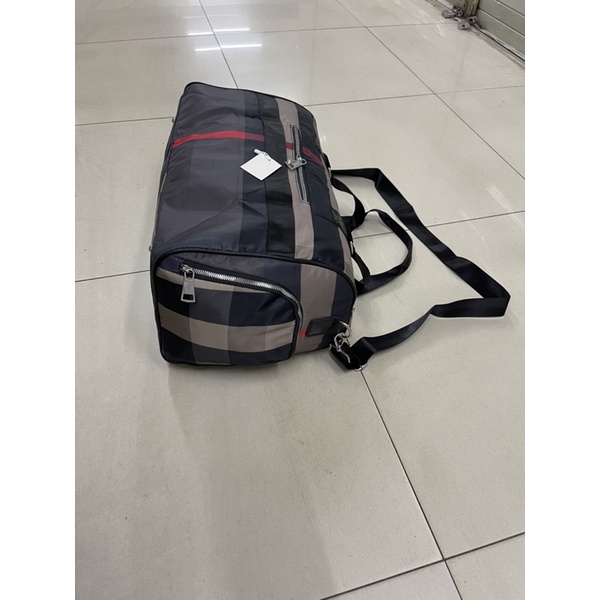 Tas GYM /Tas Travel Pakaian Import Tas Duffel Cotton Nigh Quality