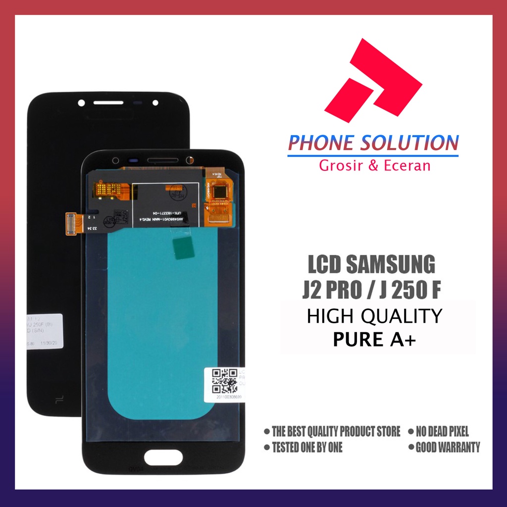 LCD Samsung J2 Pro / J250 100% Original Fullset Touchscreen // Supplier LCD Samsung - Garansi 1 Bulan