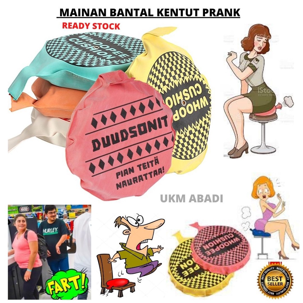 Mainan Prank Bantal Kentut Fart Pillow  111124