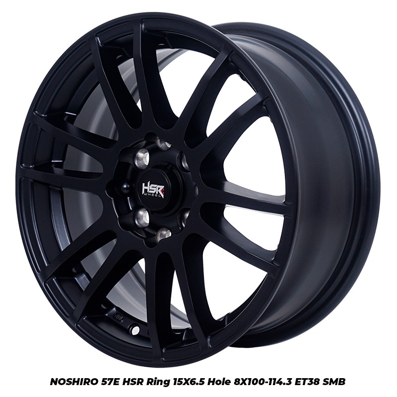 Velg Mobil HSR NOSHIRO 57E Ring 15 Terbaru Velg Racing Brio Mobilio Agya Calya Sigra