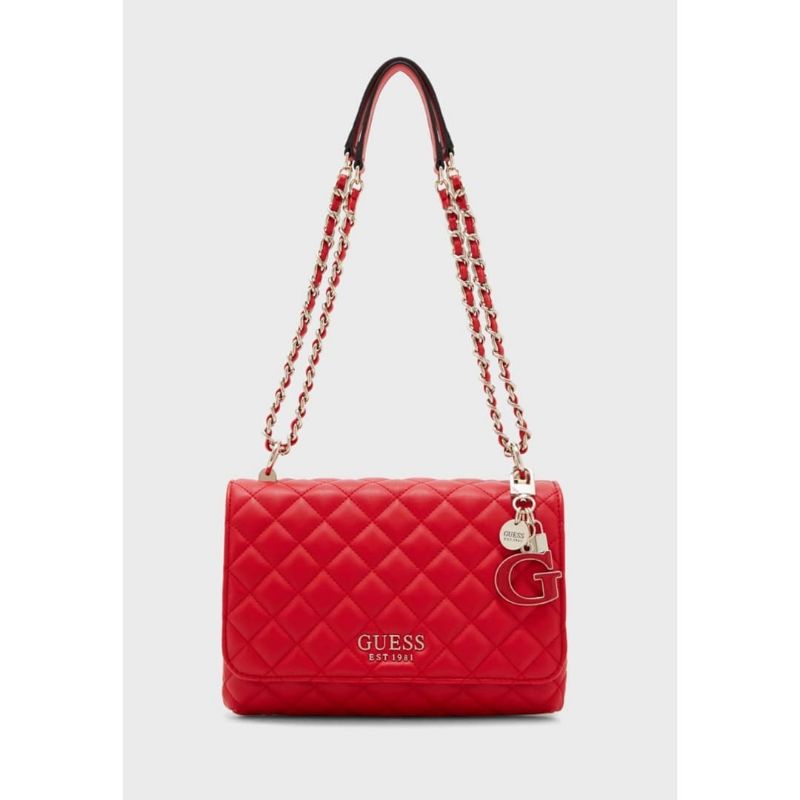 GUESSS Melise Flap Crossbody Bag