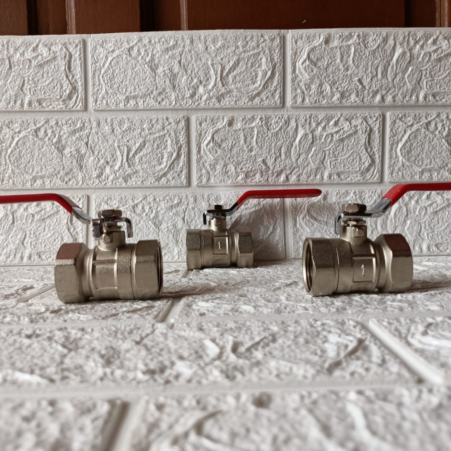 Ball Valve Kuningan 1 inch Stop Kran Kuningan 1 Inch - Solvex