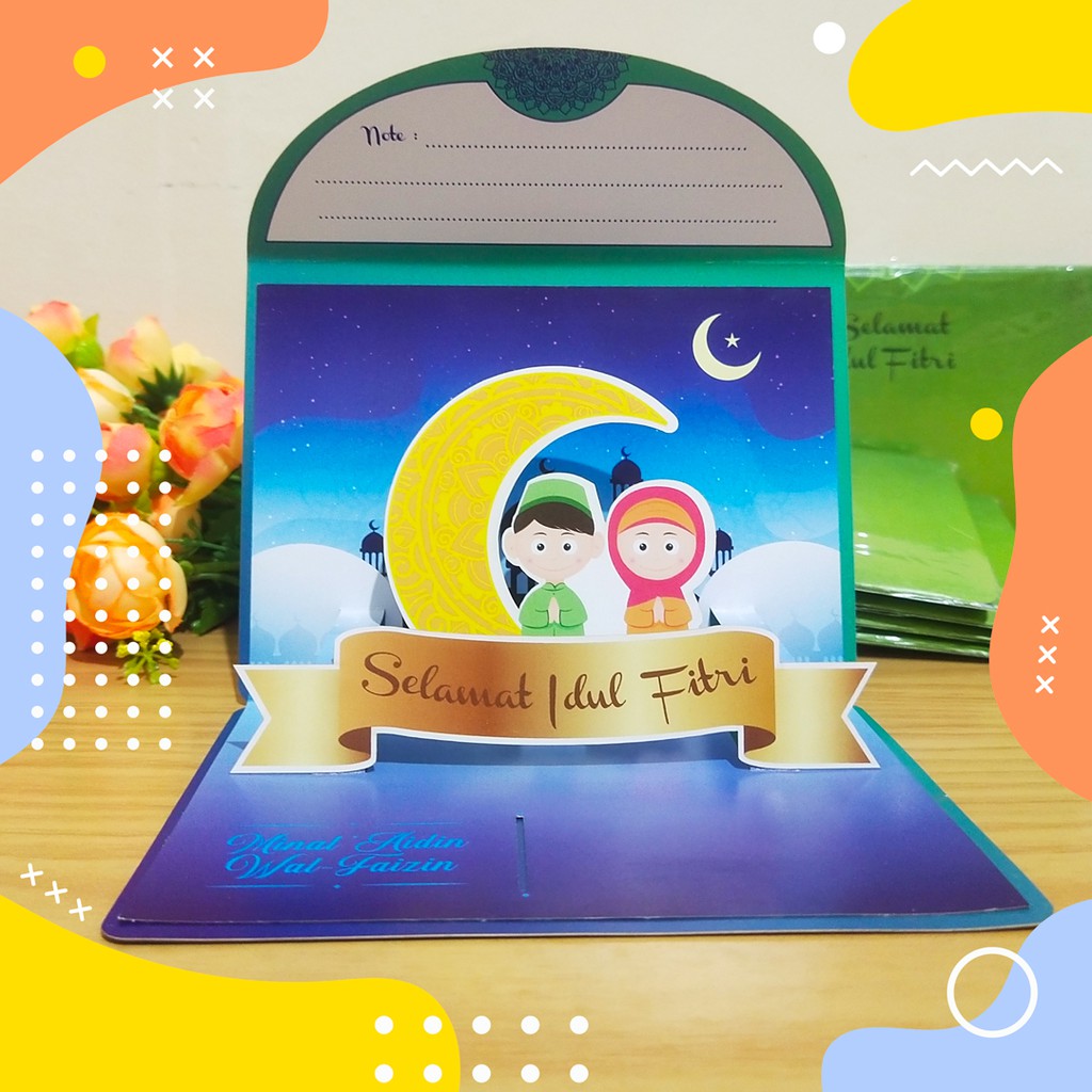 

Kartu Lebaran Pop Up (MOON NIGHT RAMADHAN) Bisa jadi Amplop Lebaran