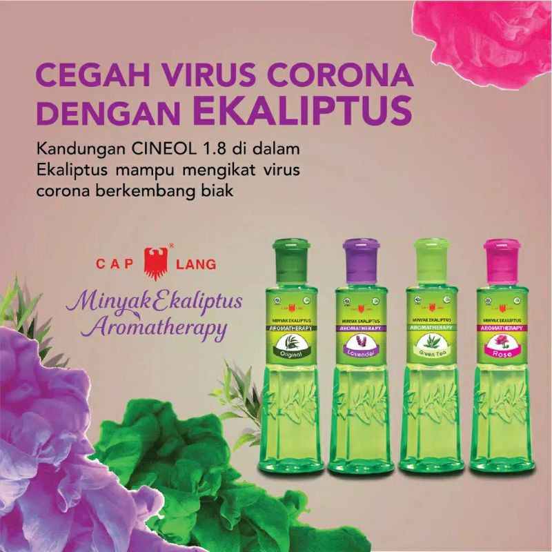 [GROSIR] MINYAK EKALIPTUS CAPLANG/KAYU PUTIH CAPLANG AROMATERAPY 120 ML [EXP 2026] EUCALYPTUS