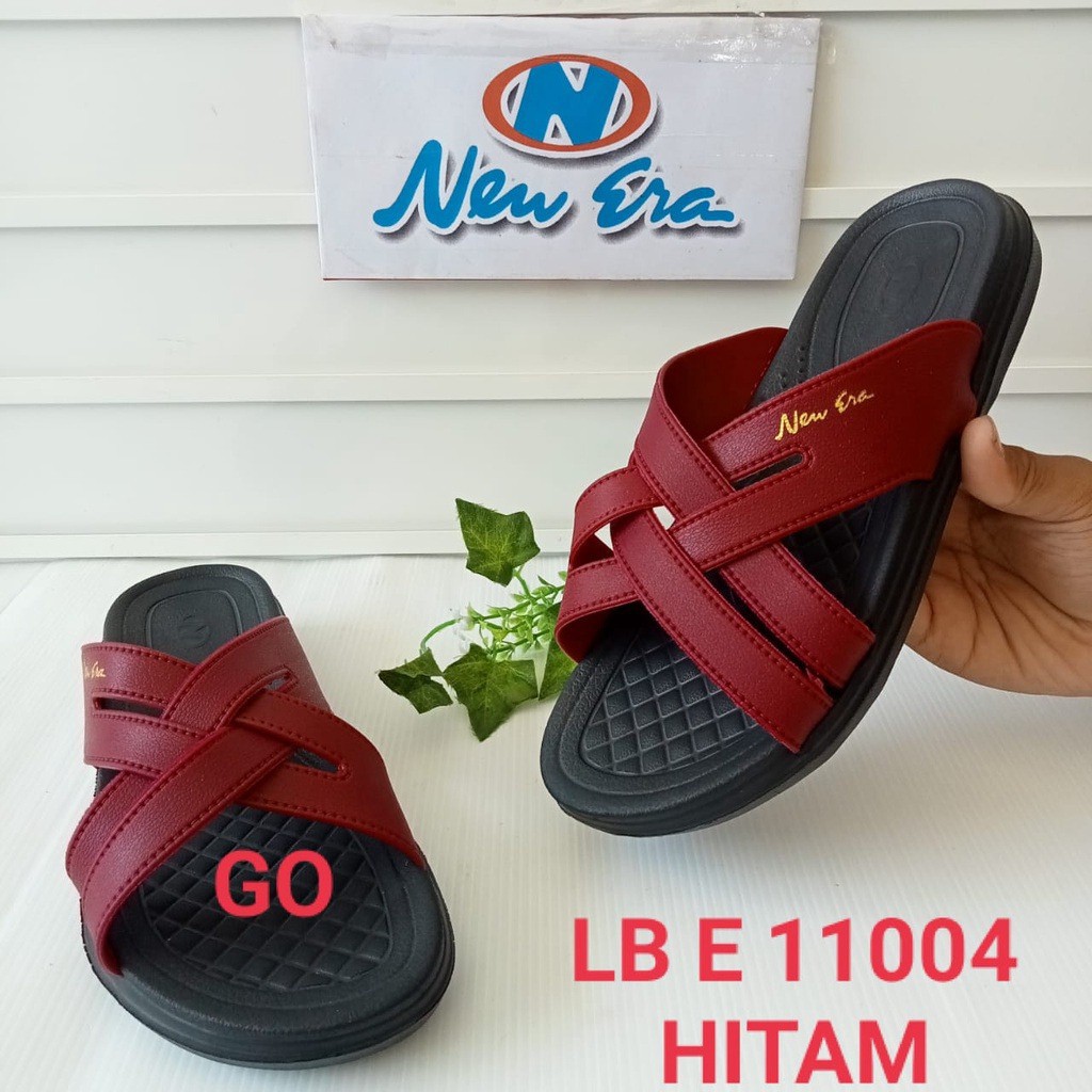 BB NEW ERA LBE 11004 Sandal Wanita Slip On Sandal Casual Wanita