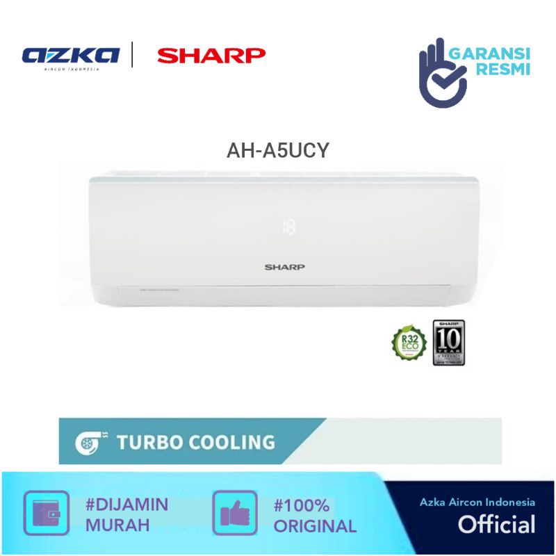 AC Sharp Standard 1/2 PK AH-A5ZCYN NEW UNIT ONLY