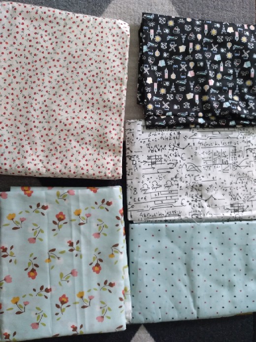 Katun Jepang Motif Mix Bunga Fancy Fabric