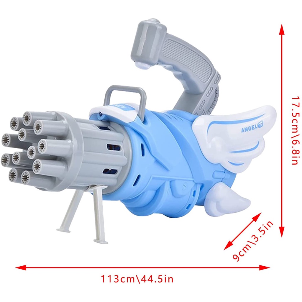 MACHINE GUN BUBLE GATLING GUN ATAU ELECTRICK GUN ,BUBLE GUN GELEMBUNG