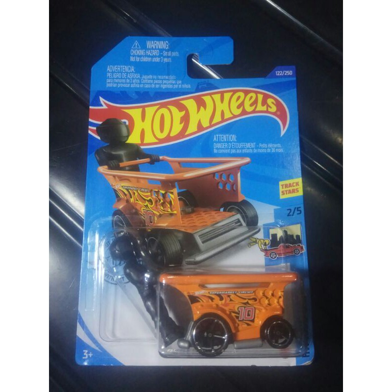 hotwheels AISLE DRIVER orange hotwheels kereta belanja HW FAST FOODIE