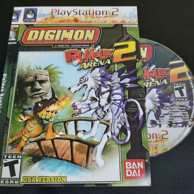 Kaset PS 2 Digimon Rumble Arena 2