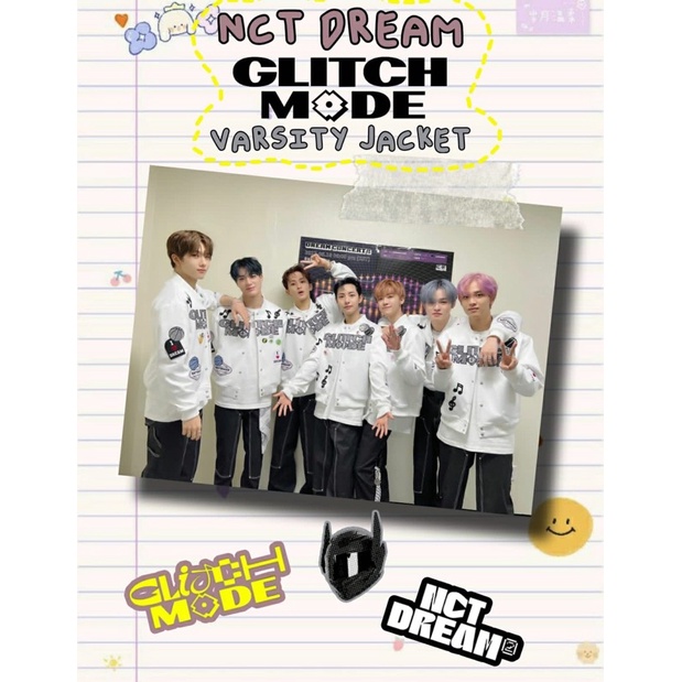 NCT DREAM CONCERT 2022 GLITCHMODE JACKET