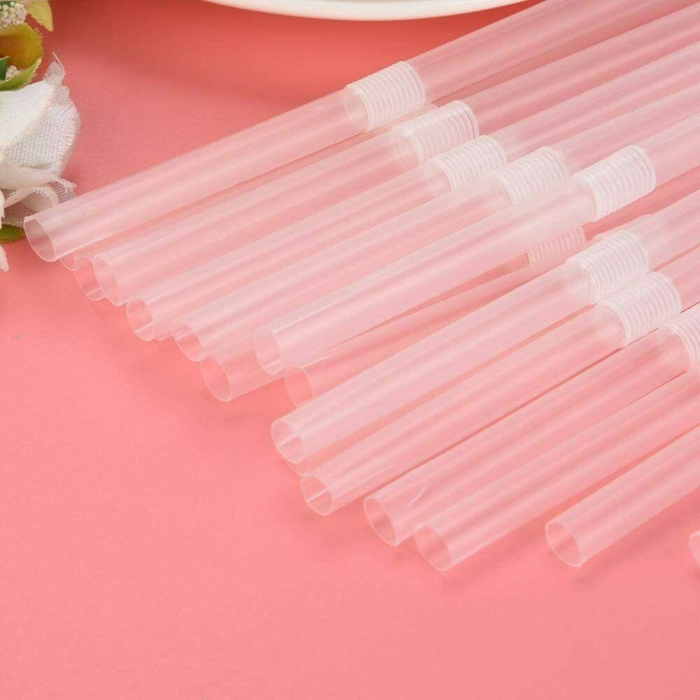 Solighter 100pcs / set Sedotan Minuman Cocktail Untuk Pesta Ulang Tahun