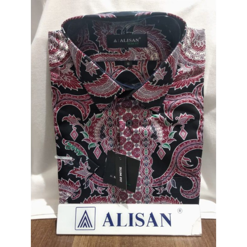Kemeja Batik ALISAN Lengan pendek