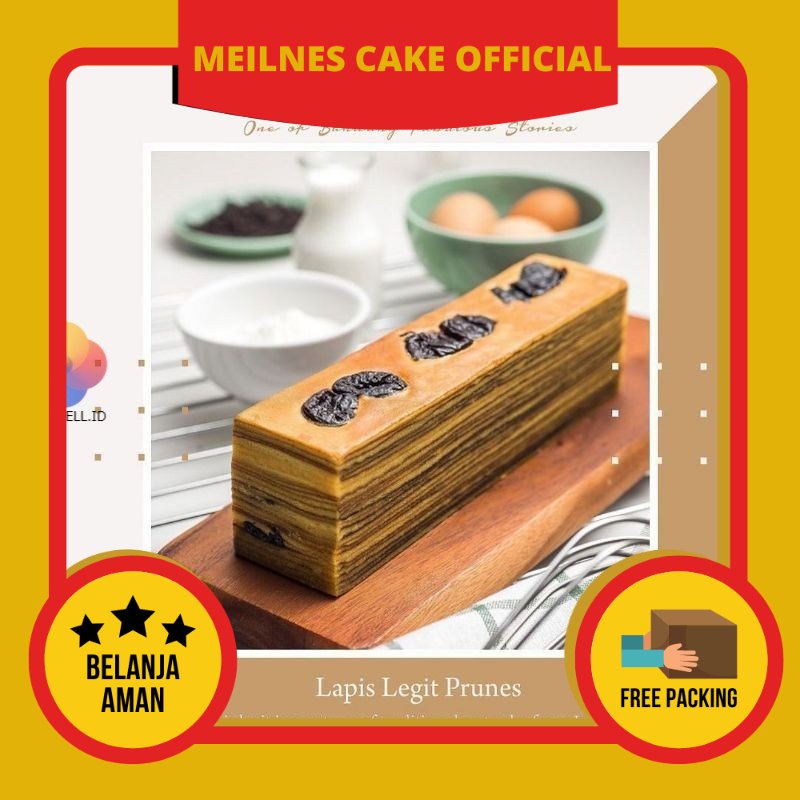 

Meilnes - Prima Rasa - Lapis Legit PRUNES - Oleh Oleh Kue Bandung