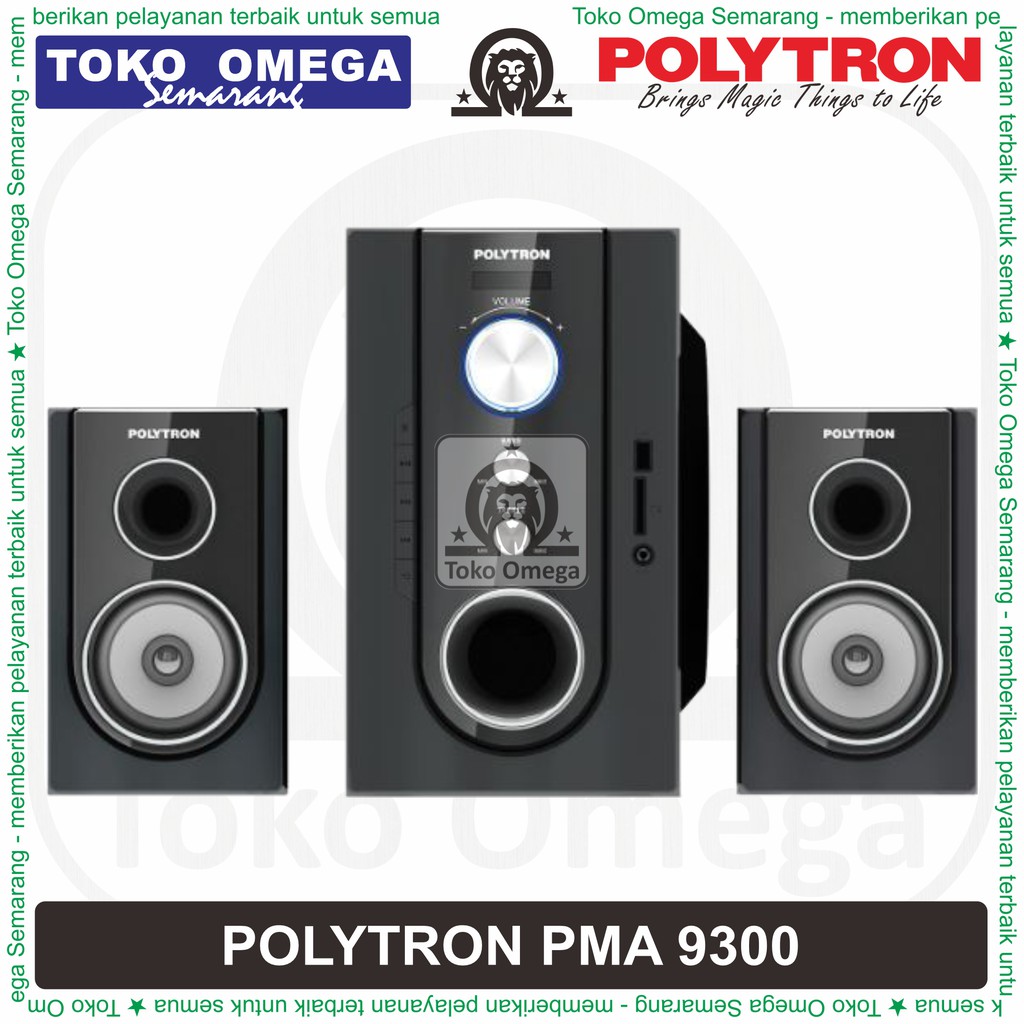 Speaker Aktif Multimedia POLYTRON PMA 9300 Bluetooth FM Radio