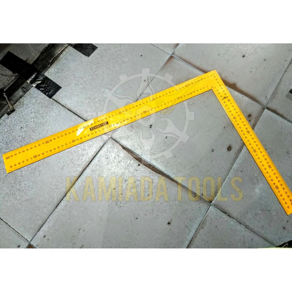 

Siku Tukang 40 x 60cm KENMASTER/ Siku Tukang 16 x 24"/ Penggaris Siku 16x24" / Penggaris Siku