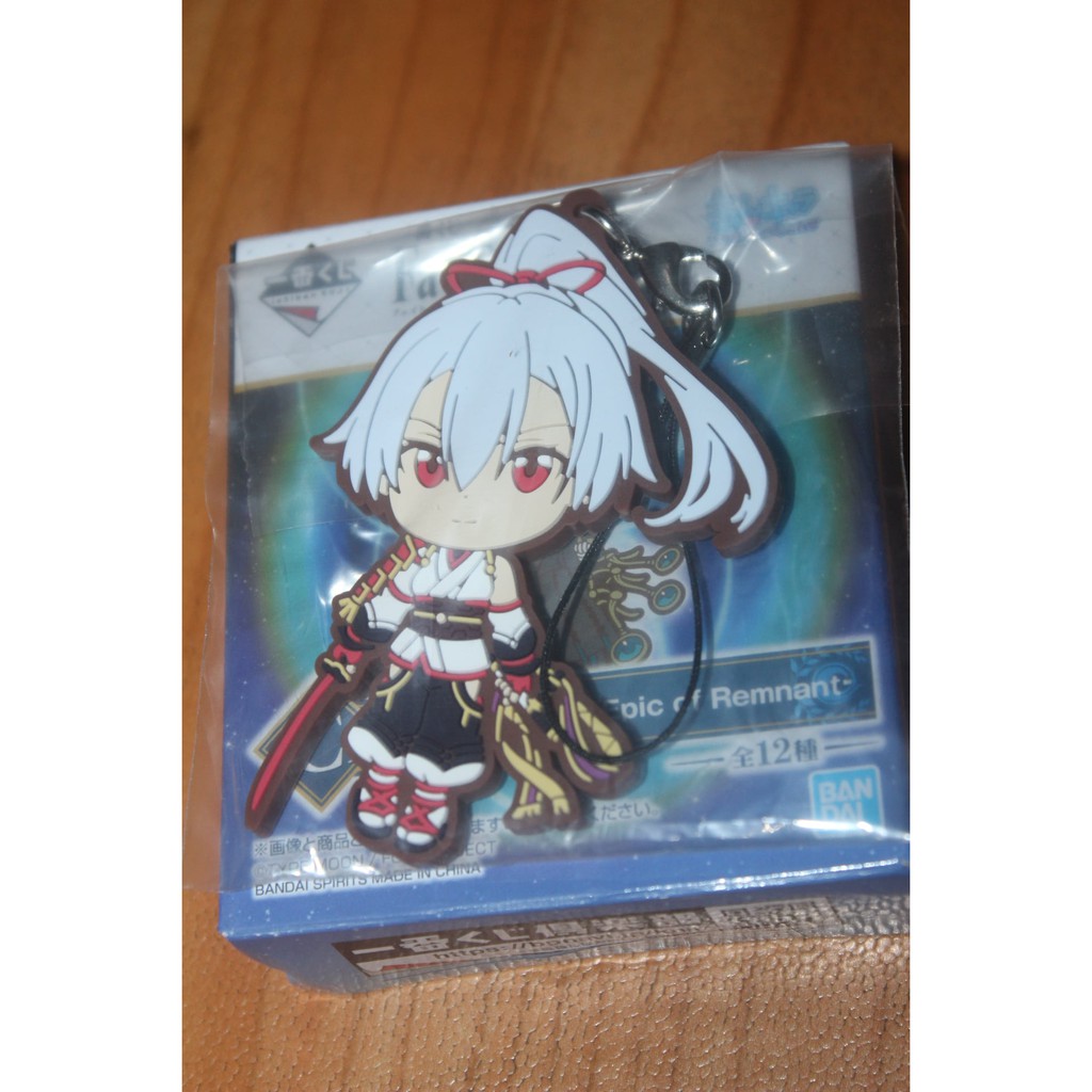 Kuji Fate Grand Order Busou Kanryou Rubber Strap Tomoe Gozen