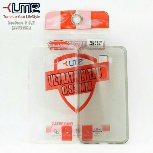 Softcase Asus Zenfone 3 5,2 ultrathin ume jelly case Asus Zenfone 3 5,2