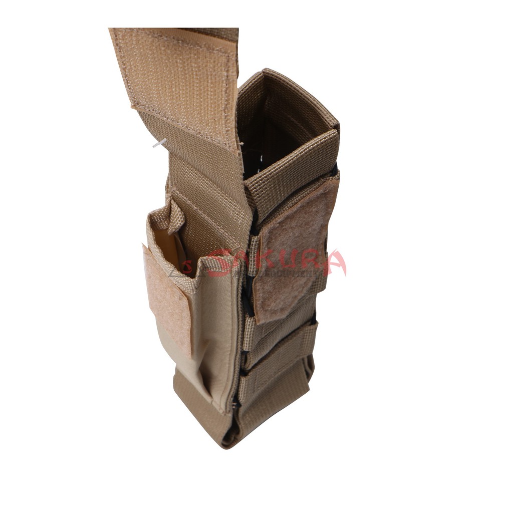 Tempat Baret Tempat Botol Minum Tactical Warna Cream