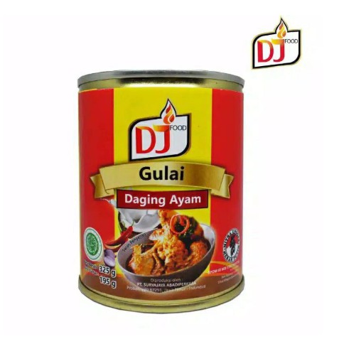 Dj food Gulai daging ayam 325g