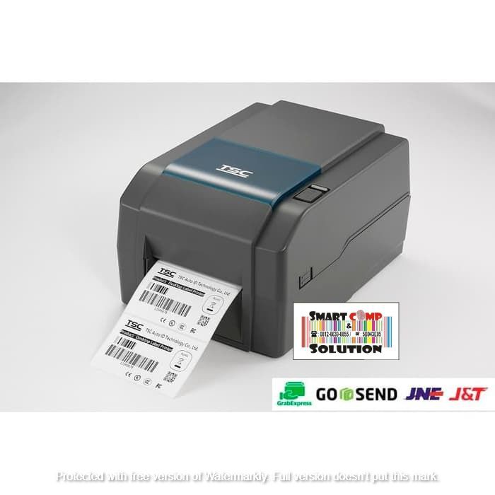 Printer Label Barcode TSC PE-200 - Stiker Resi Alamat Market Place A6