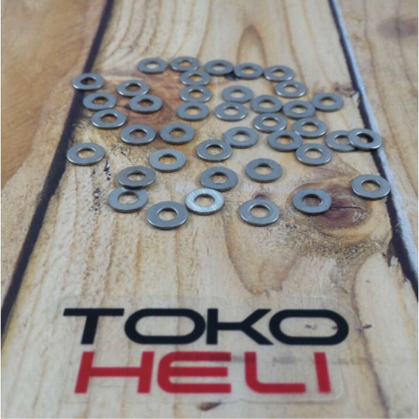 

Stock Terbatas Stainless Steel M3 Flat Ring Washer for M3 Screw HELI shopee