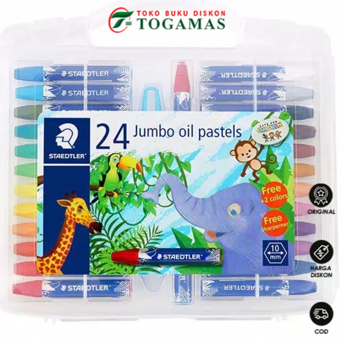 

SIAP KIRIM !! CRAYON 24 COLORED IN BOX 241 PB24 STAEDTLER