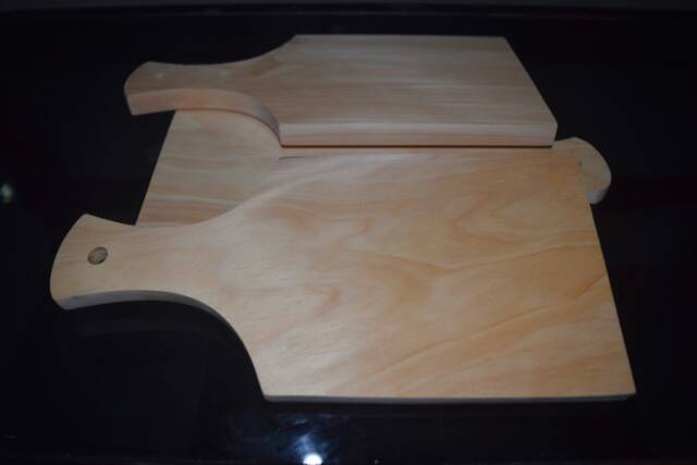 Talenan Kayu 34X18cm Tampel / Wooden Cutting Board Tampel Kayu Pinus Halus 34 x 18