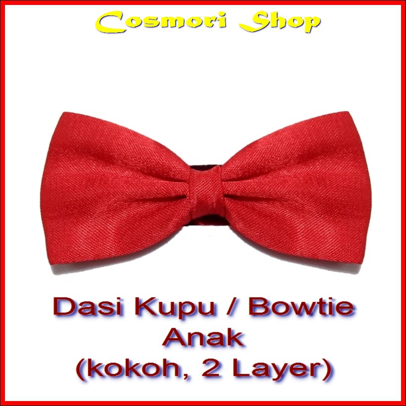 Bowtie Dasi Kupu ANAK Polos Playgroup Kupu-Kupu Hitam Balita Anak2 TK Laki Kupu2 Pesta Bridesmaid