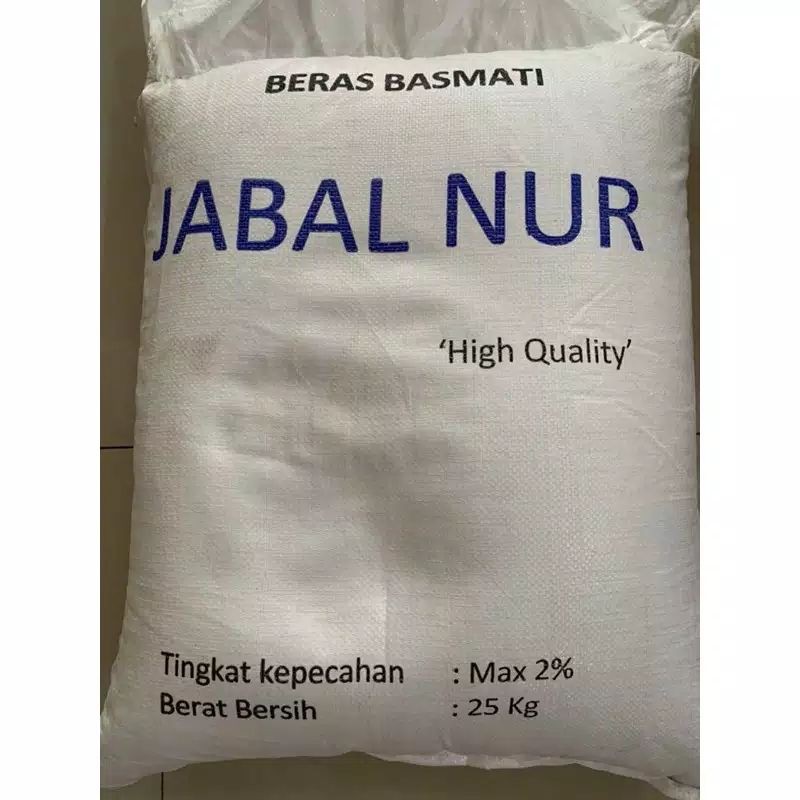 

beras basmati jabal nur premium 1kg