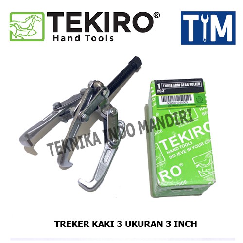 TEKIRO Treker Kaki 3 ukuran 3 INCH / Three Arm Puller 3&quot;