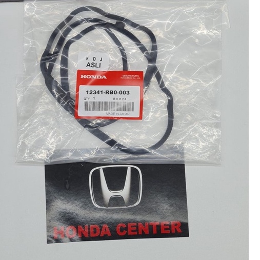 Packing paking perpak karet tutup cover klep cylinder head Jazz s RS GK5 GE8  Brio Mobilio Freed city GM2 GM6 brv hrv 1500cc CRZ CR-Z 2008 2009 2010 2011 2012 2013 2014 2015 2016 2017 2018 2019 2020 2021  12341-RB0 RE2