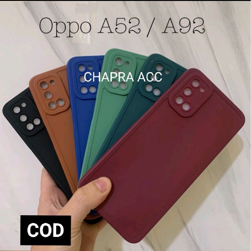 Soft case/slikon/kondom/case terbaru macaron pro camera/kamera type Hp Oppo A92/Oppo A52