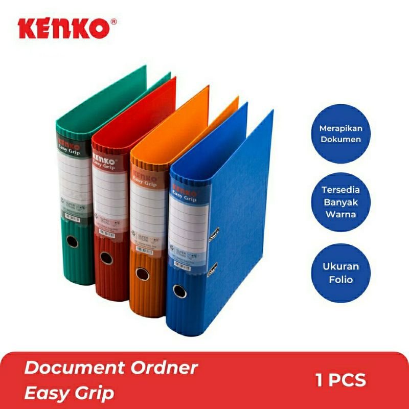 

Kenko Ordner Dokumen Map | Easy GripFolio 75 mm