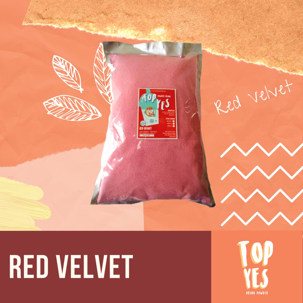 

Minuman Bubuk Rasa RED VELVET - 1 KG