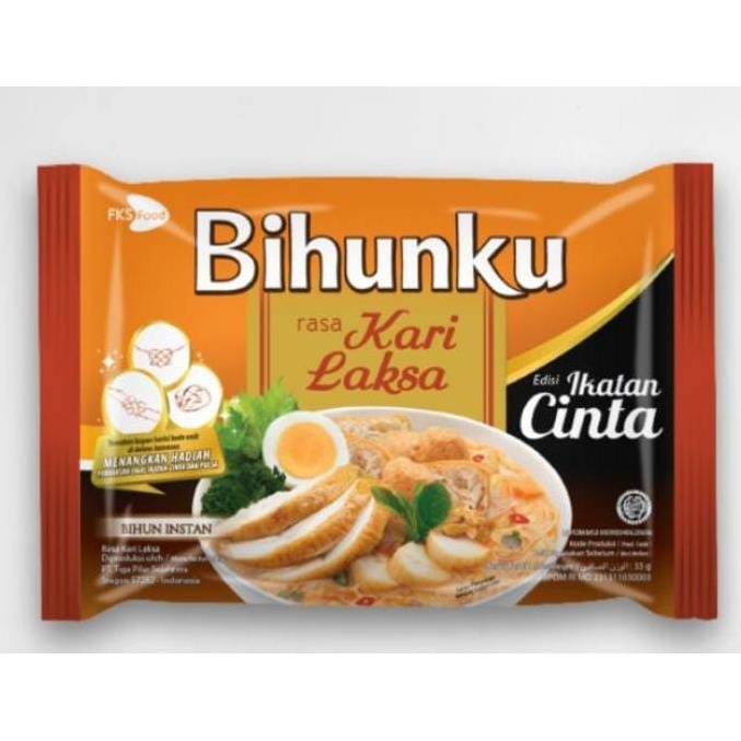 

Bihun Bihunku Instant Rasa SOTO AYAM BAWANG ASAM PEDAS GORENG SPESIAL 55gr