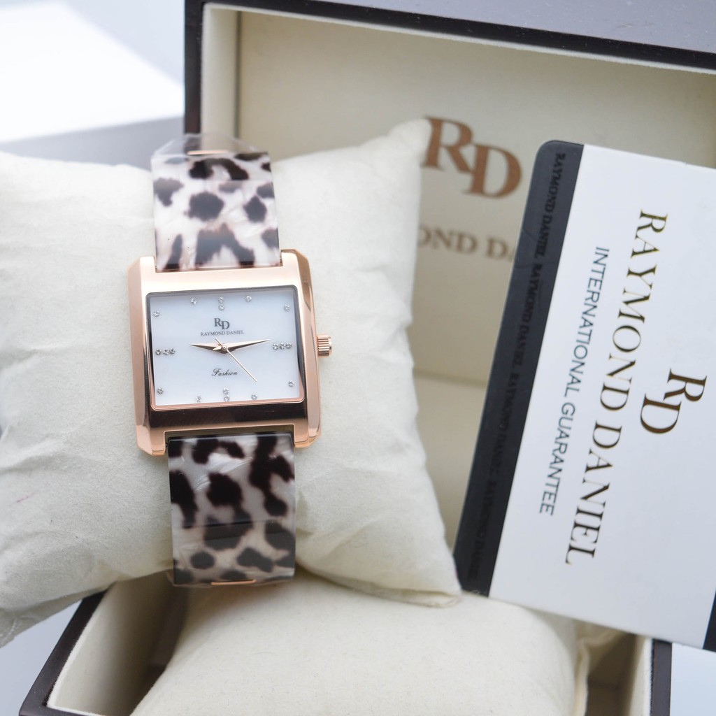 Jam Tangan Wanita Raymond Daniel Rose Gold Aklirik Puma Ori