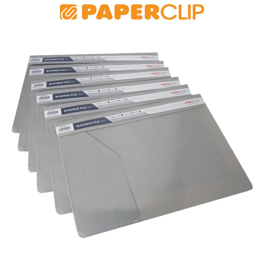 

MAP / BUSINESS FILE INTERX BFX100A ISI 6 A4 GREY