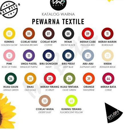 

Terbaru DYLON PEWARNA TEXTILE/PAKAIAN | TIE DYE ♣