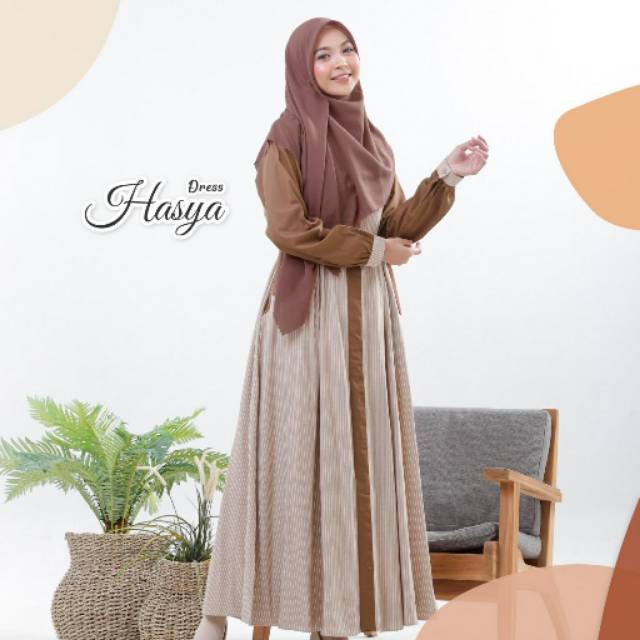 HASYA DRESS BY YASMEERA(only dress)