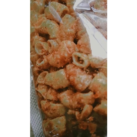 

MAKARONI BANTET CEMILAN KEKINIAN MILENIAL isi 50gr