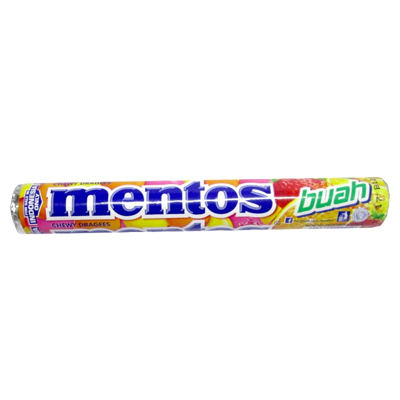 

Mentos Permen Fruit Roll 37Gr