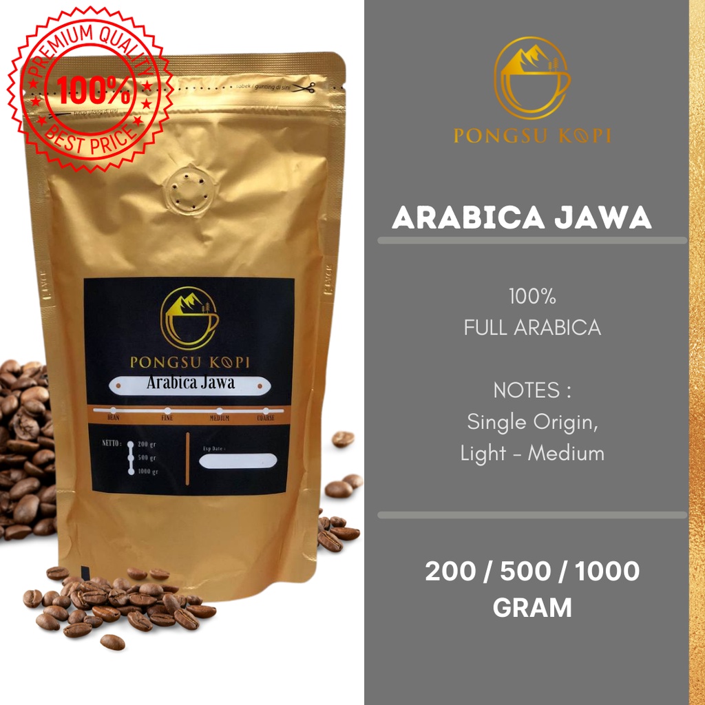 

KOPI ARABICA JAWA PREMIUM