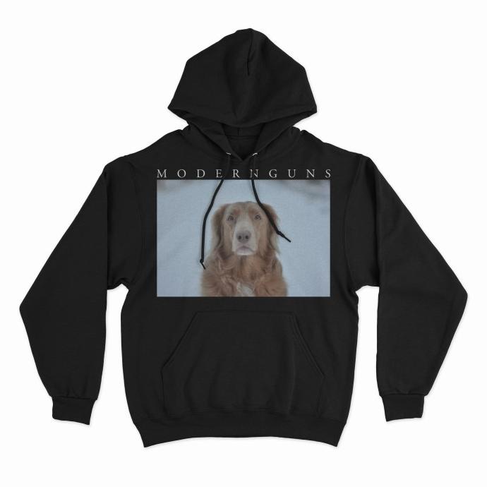 Modern Guns - DOG Pullover Hoodie Black