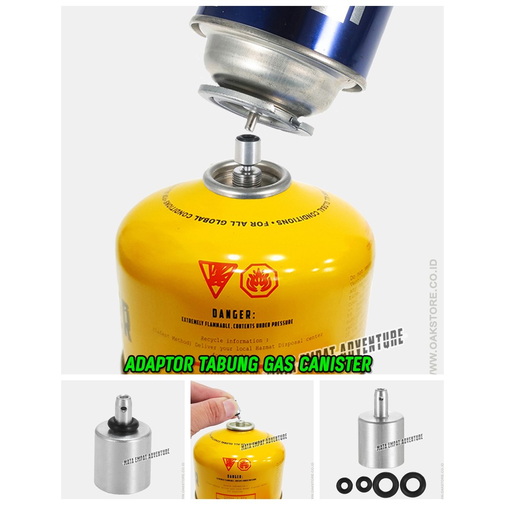 Adapter Refill Tabung Gas Butane Isi Ulang Gas Canister Hi Cook