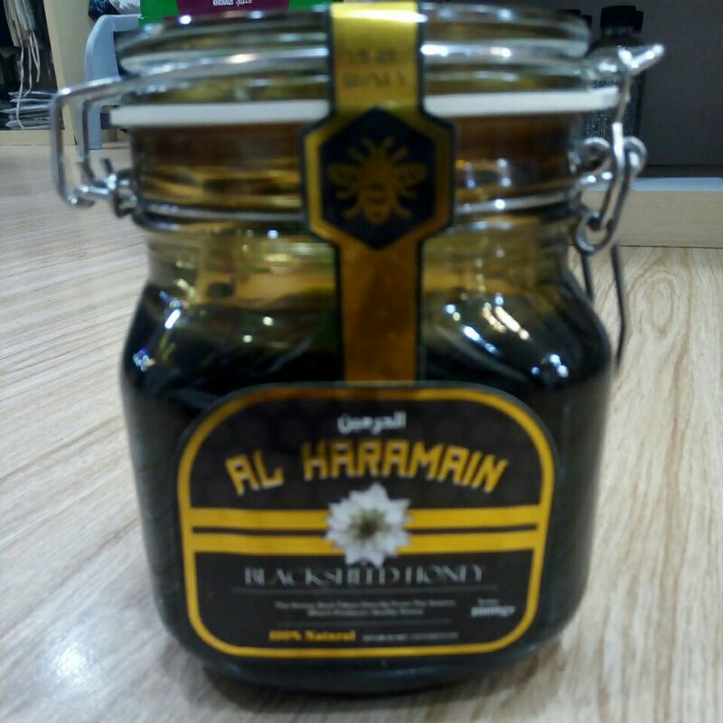 

Madu Al Haramain blacksheed honey - madu arab impor original asli madu