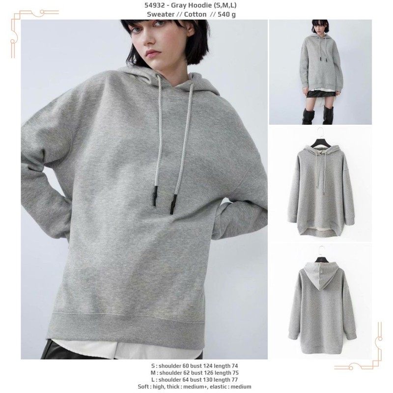 gray sweater hoodie