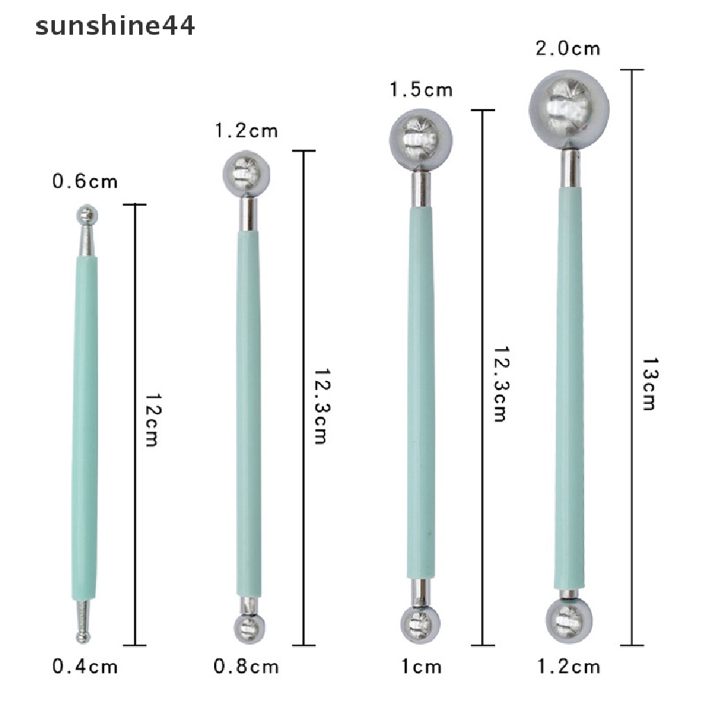 Sunshine 1 Set Alat Pahat Tanah Liat / Playdough DIY Bentuk Dot