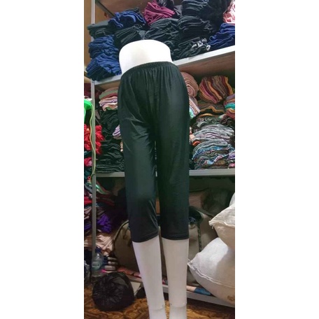 Legging pendek 3/4 bahan spandek premium standart sampe jumbo