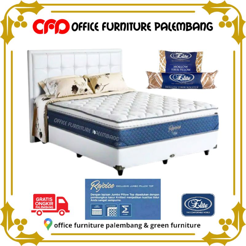 springbed elite rejoice matras kasur spring bed (full set)